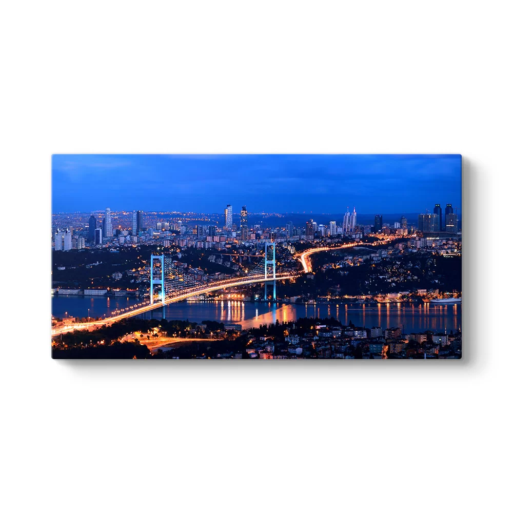 İstanbul Gece Köprü Tablosu - Model 5